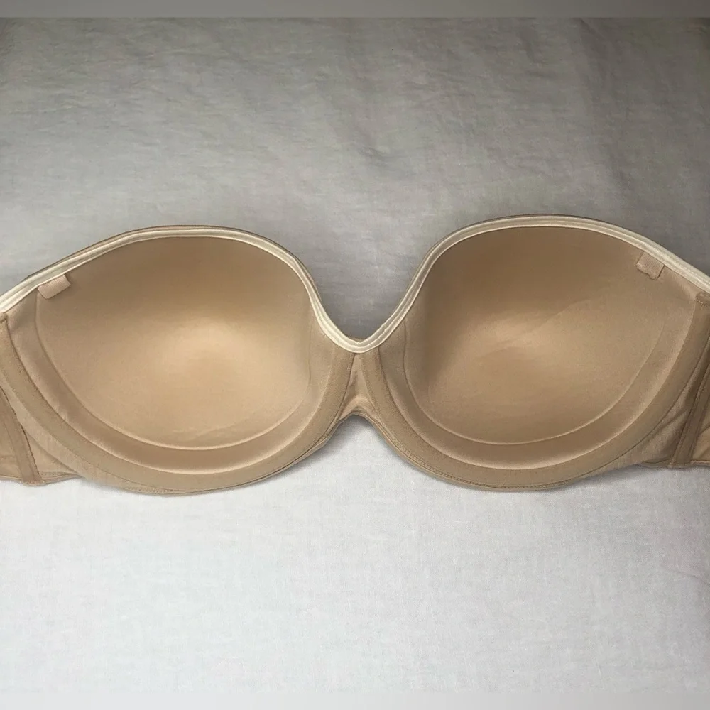 Maidenform Strapless Bra Nude Tan Size 38C